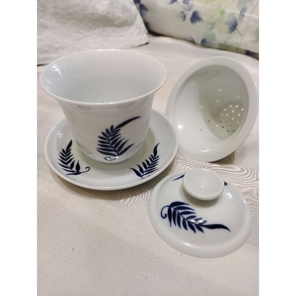 台湾  自然窯製 染付茶器 『玉露慮盃』 台湾 自然窯製 染付茶器 『玉露慮盃』