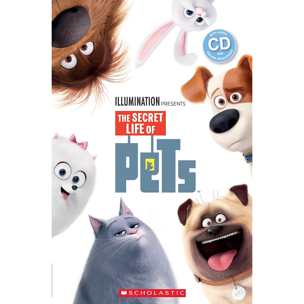 Popcorn Readers Level 1: Secret Life of Pets 寵物當家（附CD） | 蝦皮購物