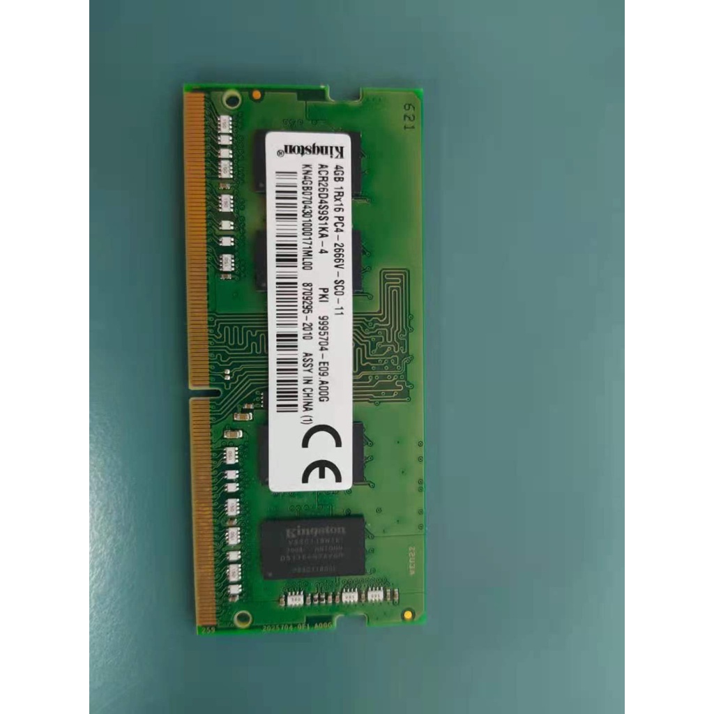 【Kingston 金士頓】 PC4-2666V 4GB 1Rx16 ACR26D4S9S1KA-4(拆機良品) | 蝦皮購物