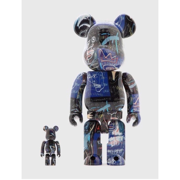 現貨Be@Rbrick 400% 100% Basquiat #7 巴斯奇亞7代聯名款庫柏力克熊