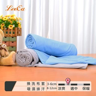 ☆ LooCa ★ 吸濕透氣3-6cm薄床墊布套MIT-拉鍊式