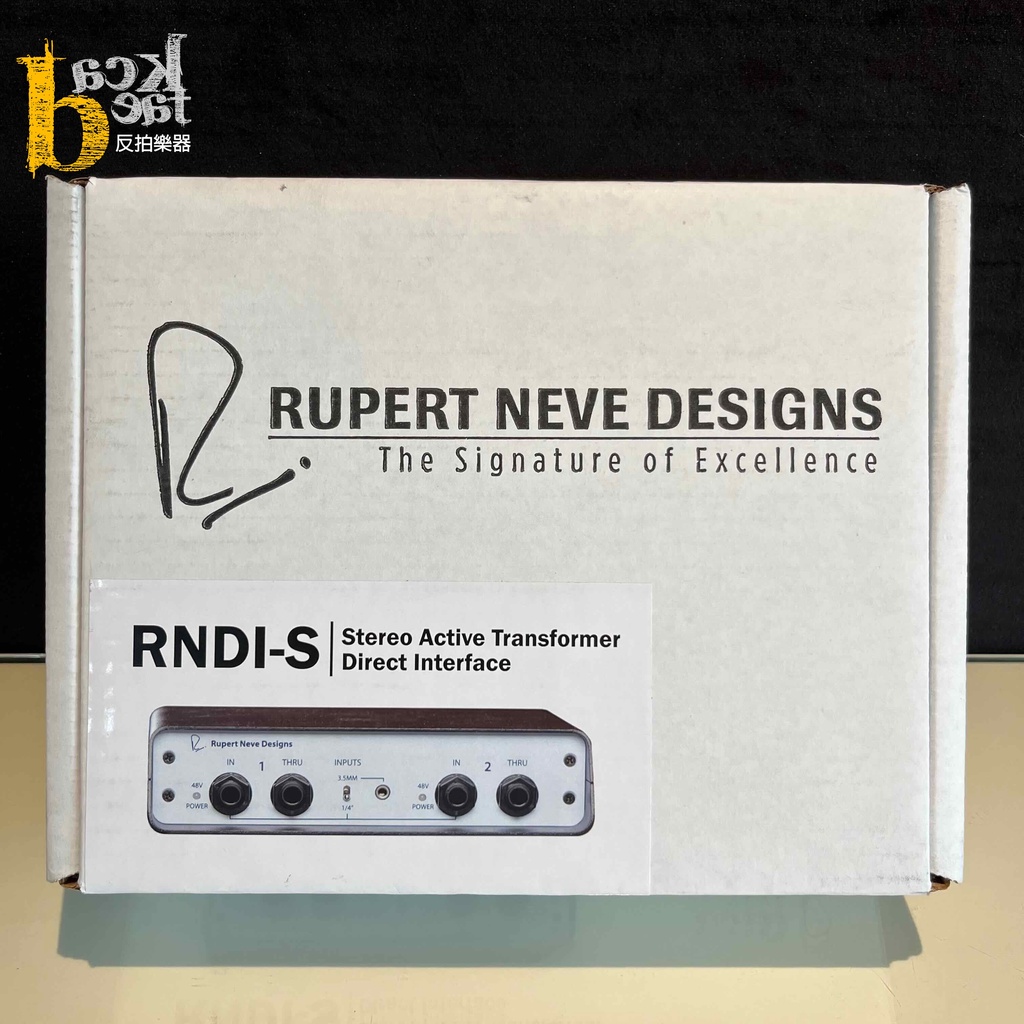 反拍樂器]Rupert Neve RNDI-S 主動式立體聲Stereo DI 公司貨免運| 蝦皮購物