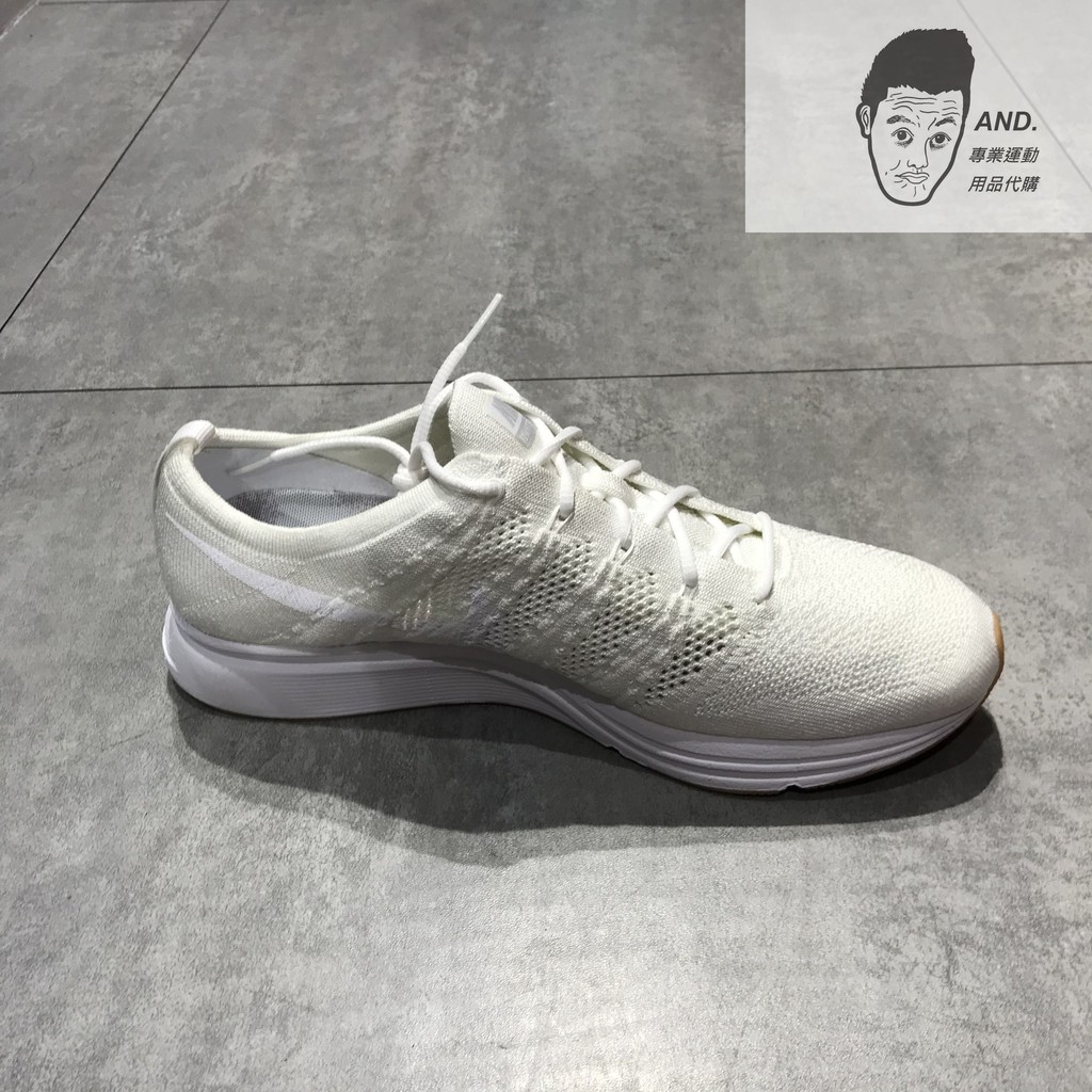 Nike flyknit trainer white gum best sale