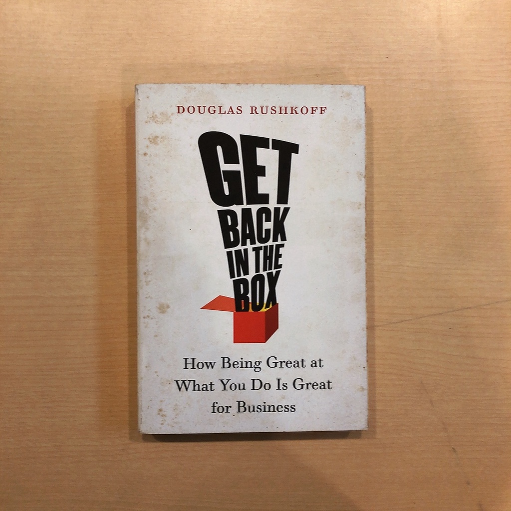 【二手書】Get Back in the Box: How Being Great at What You Do Is | 蝦皮購物