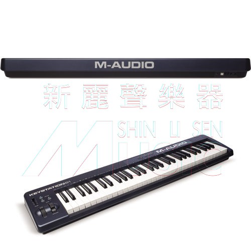 新麗聲樂器】M-Audio Keystation 61 II 主控鍵盤| 蝦皮購物