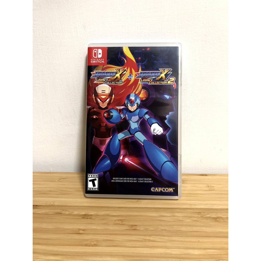 洛克人X1~X4 switch NS megaman X 週年合集1 亞版英日文版任天堂