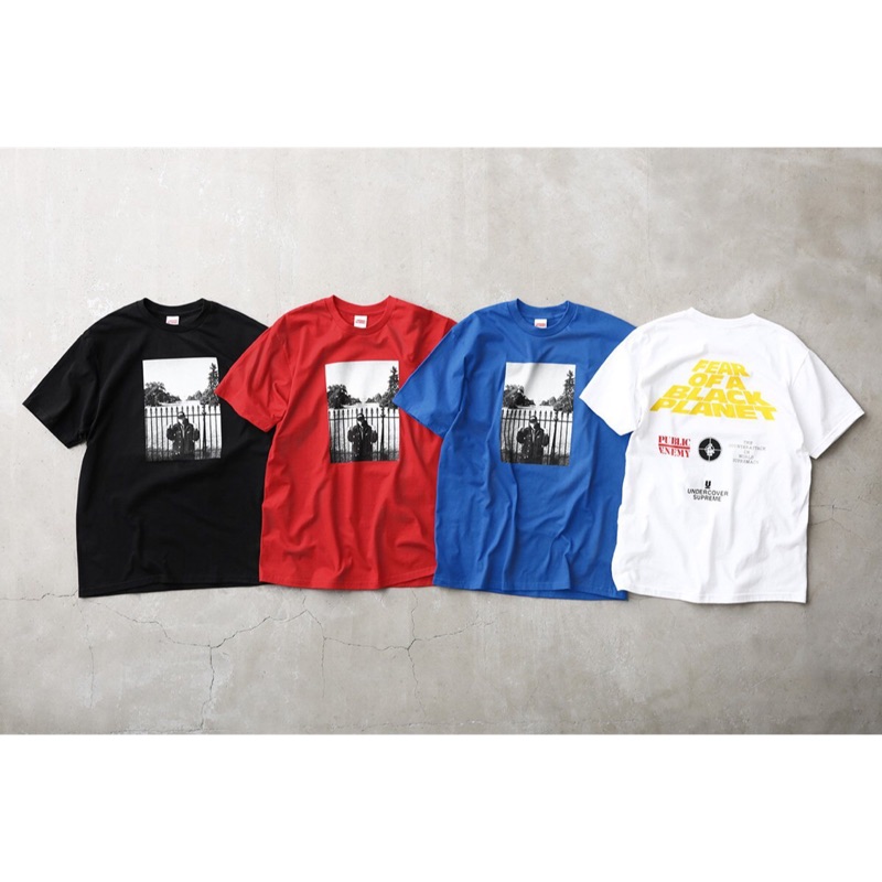 area0439】2018 Supreme Undercover White House Tee 白宮相片照片