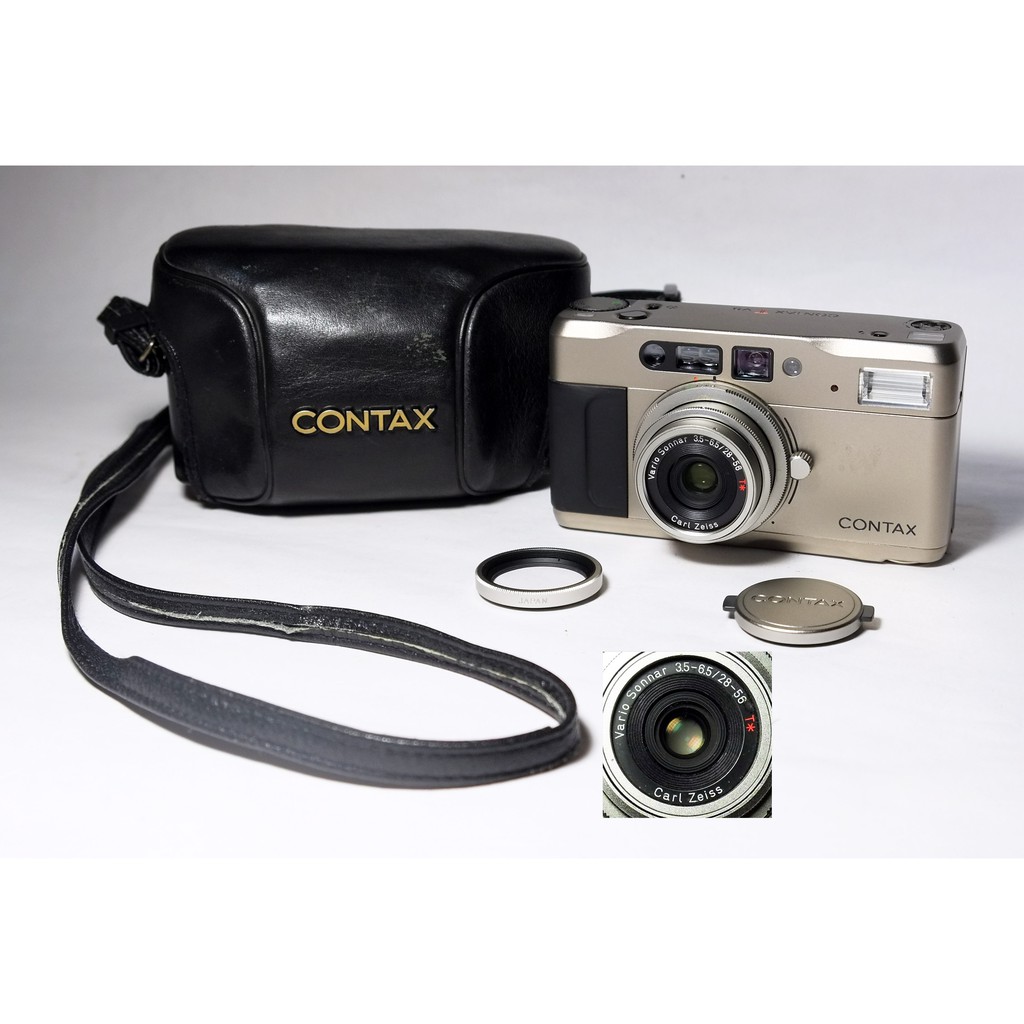 慢調思理] 超級美品經典CONTAX TVS 液晶正常無漏液、鏡頭乾淨明亮、原