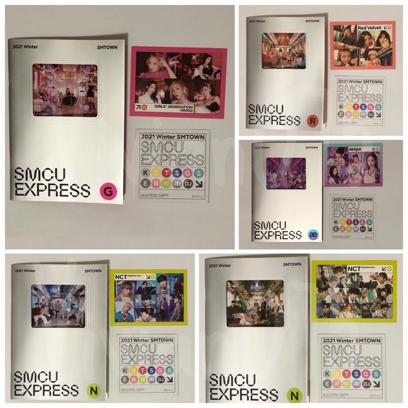 2021 Winter SMTOWN : SMCU Express Red Velvet Aespa Official
