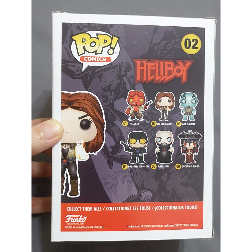 Funko Pop! Hellboy- #02 Liz Sherman 海外 即決-