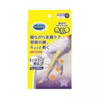 [10天寄出]日本QTTO睡眠襪(褲襪型M.L號)
