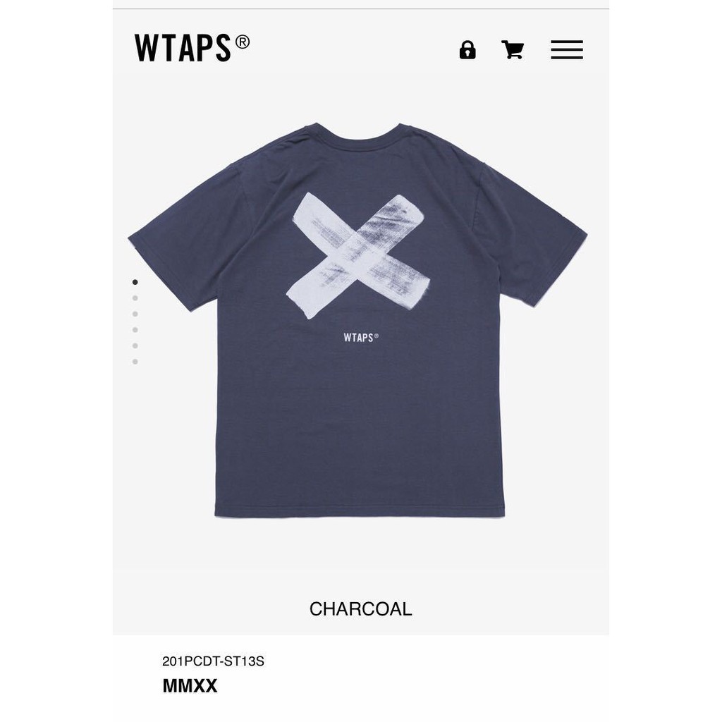 WTAPS MMXX 20ss MMXX Tee 叉叉短袖T恤| 蝦皮購物