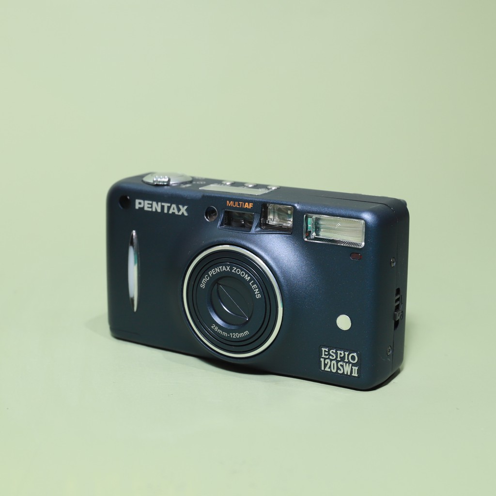 MINT【動作確認ＯＫ】PENTAX　ESPIO120 SWⅡ NAVY MINT【動作確認OK】PENTAXESPIO120 SWⅡ NAVY