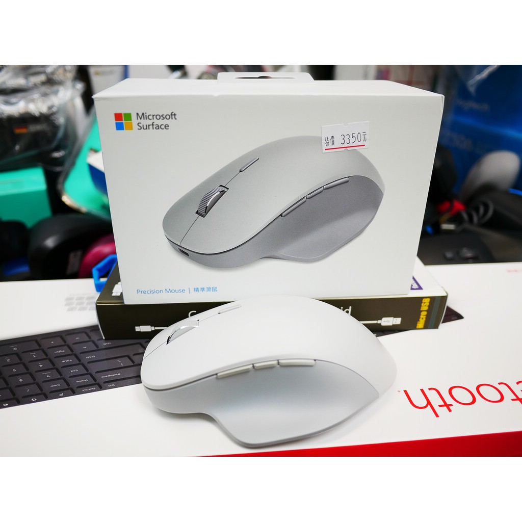 本店吳銘微軟Microsoft Surface Precision Mouse 精確式滑鼠精準滑鼠