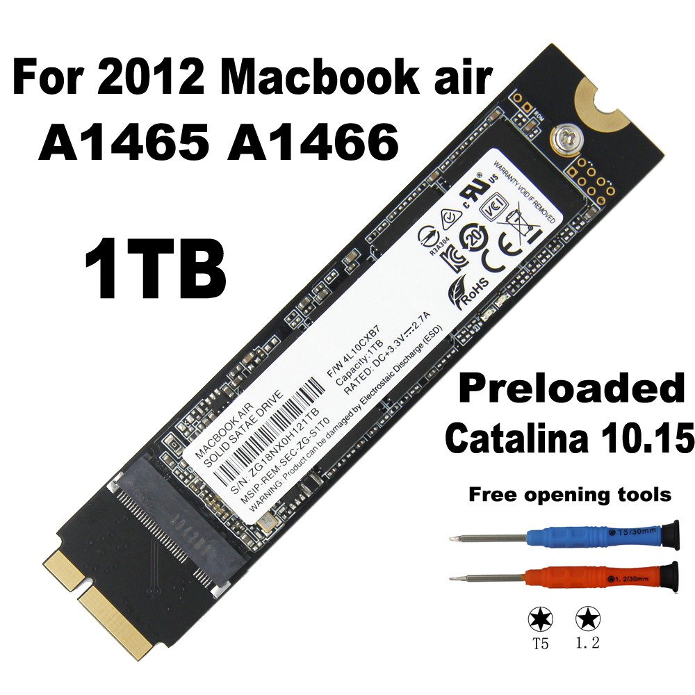 限時促銷 全新 蘋果固態硬碟 1TB 1000G 2012年 MACBOOK AIR A1465 A1466