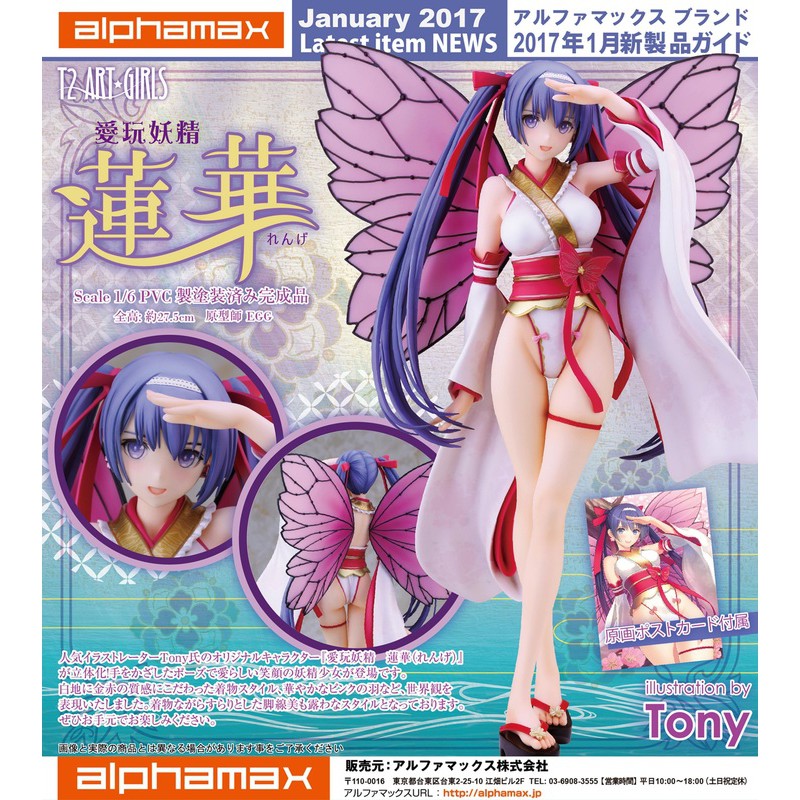 萬歲屋】 現貨不挑盒況日空版AlphaMax T2 ART GIRLS TONY 愛玩