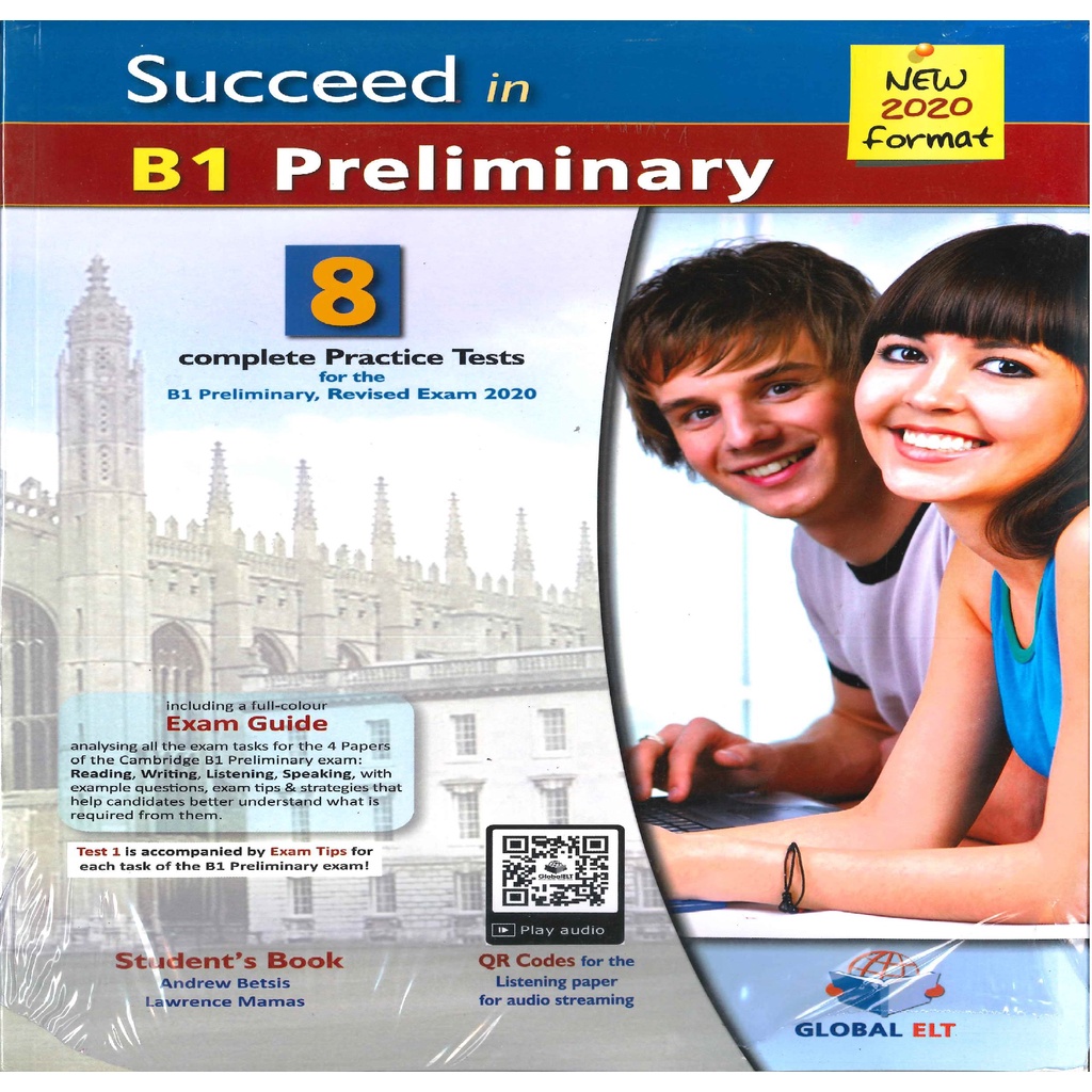 Succeed In B1 Preliminary - 8 Practice Tests Student's Book | 蝦皮購物