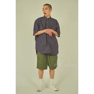 BEAMS JAPAN 21SS / ボタンダウンチェックルーズシャツ寬鬆休閒襯衫短袖襯衫| 蝦皮購物