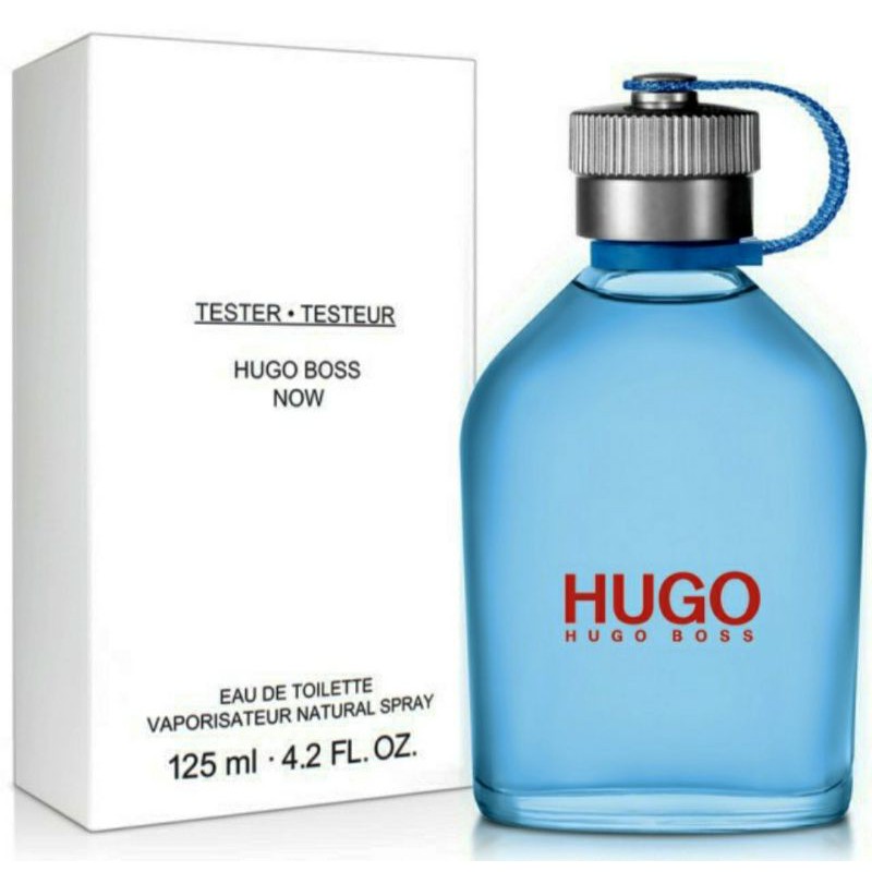 Hugo Boss HUGO NOW 逆轉男性淡香水tester/1瓶/125ml-新品正貨 | 蝦皮購物
