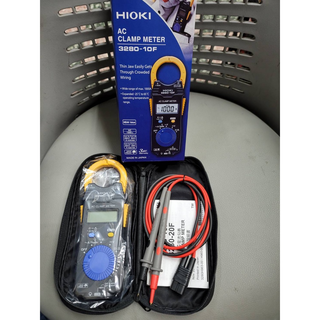 日本製公司貨 HIOKI 3280-10 F 3280-10F 超薄 鉤錶 交流 電錶 | 蝦皮購物