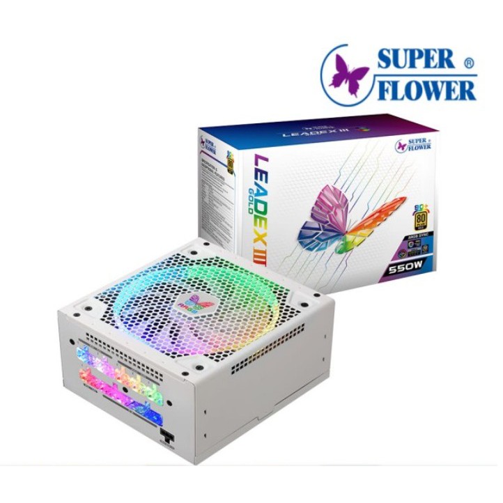 振華LEADEX III ARGB 550W/650W/750W/850W 金牌全模組5年保電源供應器