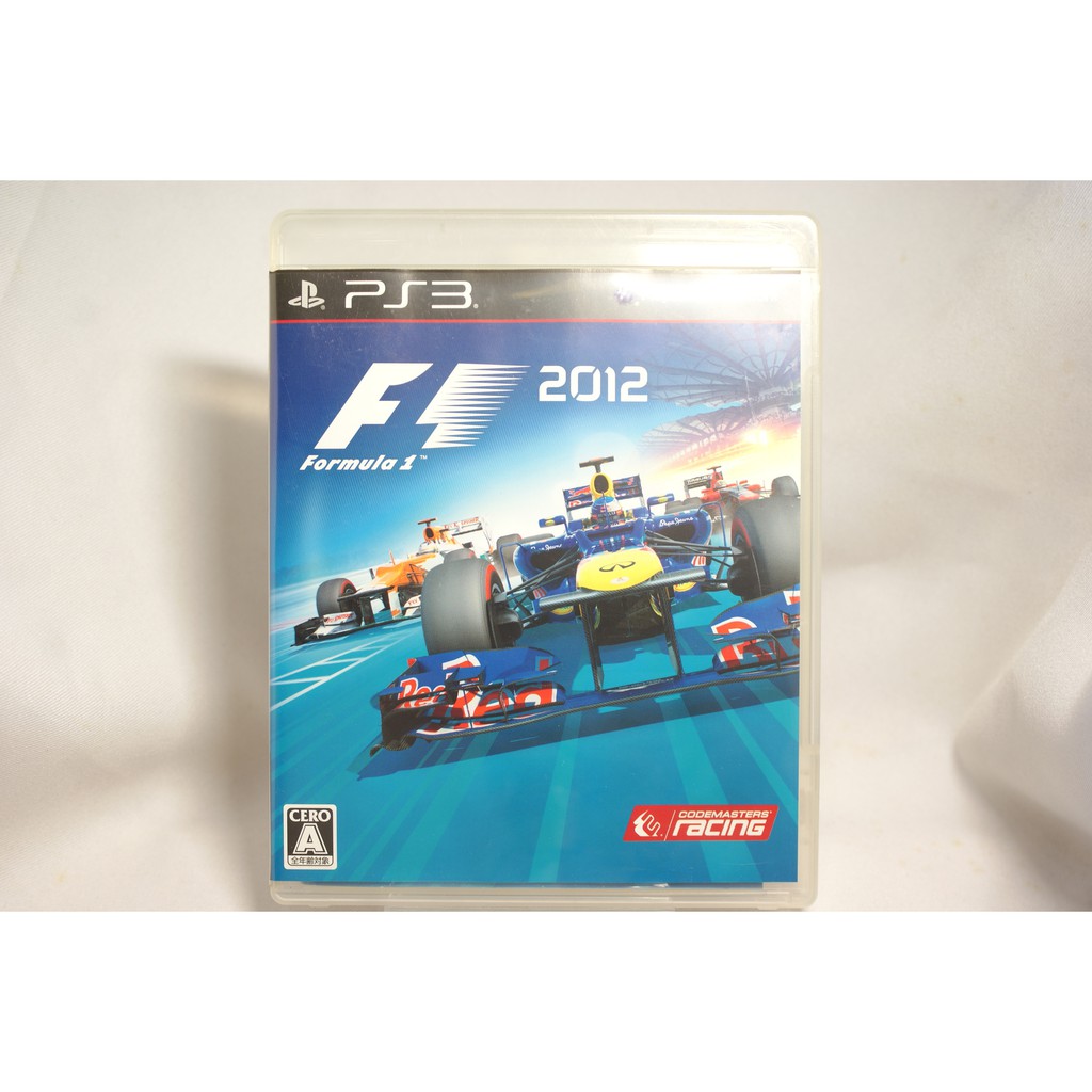 耀西]二手純日版SONY PS3 F1 2012 英文字幕含稅附發票| 蝦皮購物