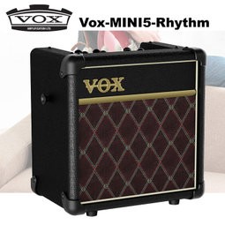 搖滾通樂器館』經典色VOX MINI5 RHYTHM 吉他音箱/吉他擴大機/可電池