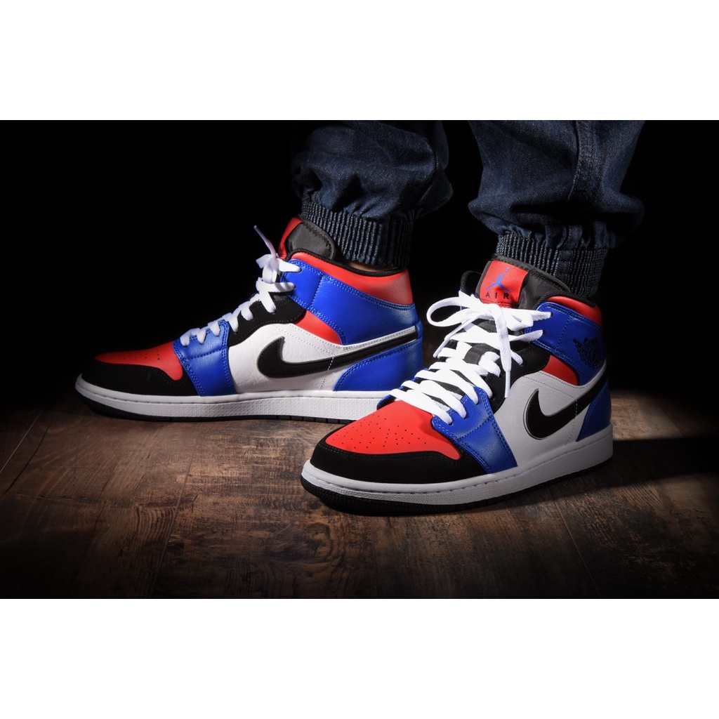 AIR JORDAN 1 MID TOP3 554724 124 GODA