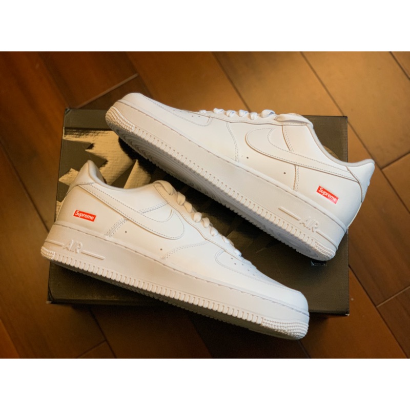 SUPREME NIKE AIR FORCE 1 LOW 全白US6-12全碼代購| 蝦皮購物