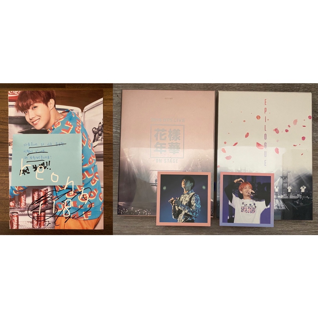 BTS】花樣年華ON STAGE : EPILOGUE 2015 2016 演唱會DVD 簽名防彈少年
