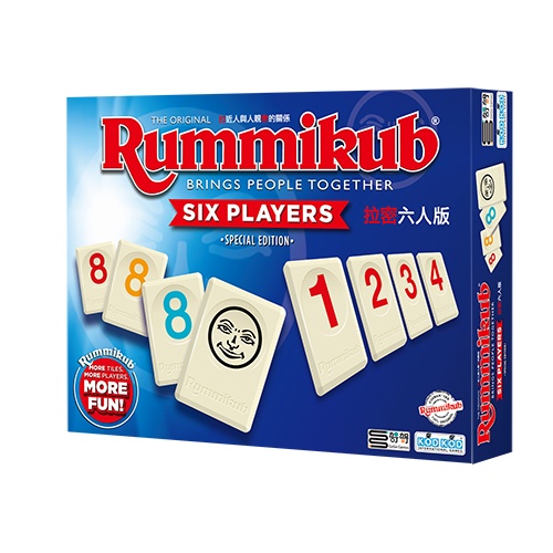 【小密親子桌遊Merrich】新版拉密數字牌 6人版 Rummikub XP桌遊 親子 家庭 桌上遊戲 $1280 | 蝦皮購物