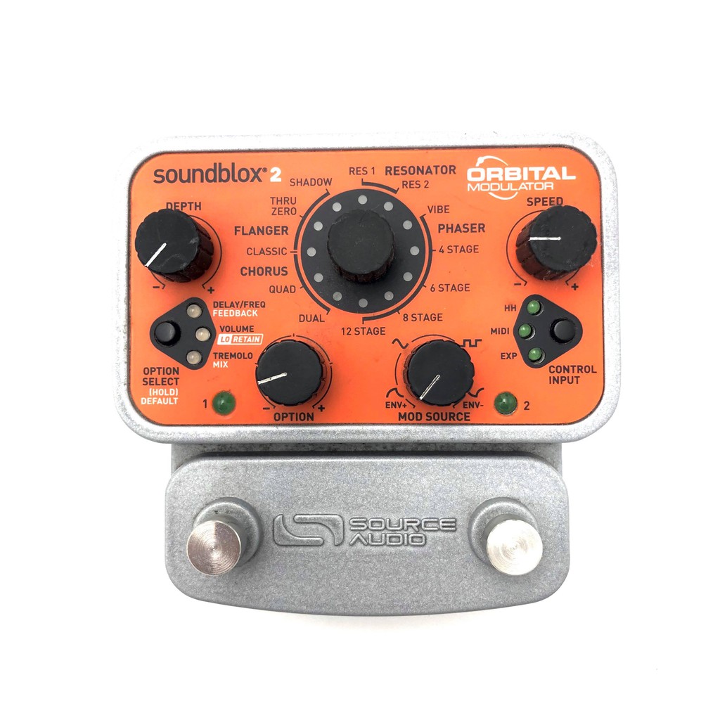 鐵克樂器效果器Source Audio Soundblox2 Orbital Modulator 電吉他樂器