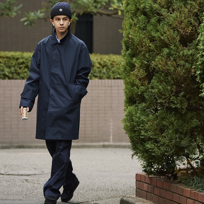 {NERD} 台中益民商圈 nanamica GORE-TEX Soutien Collar Coat 機能外套 大衣