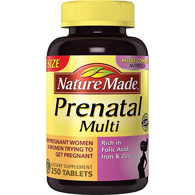 Nature Made® Multi Prenatal tablets萊萃美綜合孕補素錠 孕婦綜合維他命 蝦皮購物