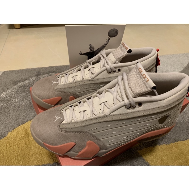 DC9857-200 Nike Air Jordan 14 Low SP Clot us 11.5 兵馬俑凝結集團