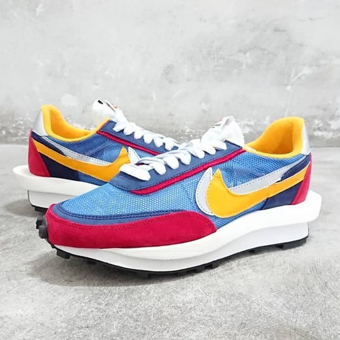 Focus Store】 Sacai X Nike LDV Waffle 紅藍BV0073-400 | 蝦皮購物