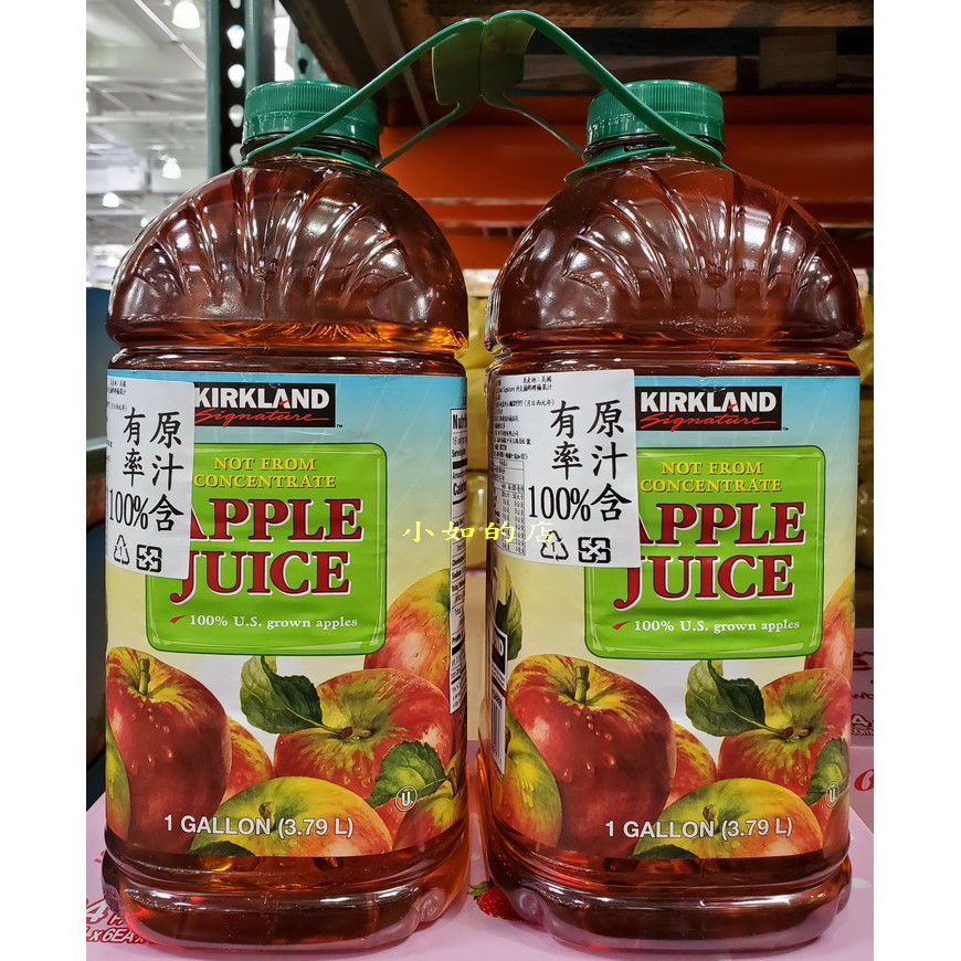 Kirkland Signature Apple Juice, 2 x 3.79 L main image 0