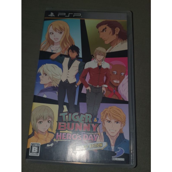SONY PSP 原版遊戲 虎與兔 TIGER & BUNNY 實況任務 HEROS DAY | 蝦皮購物