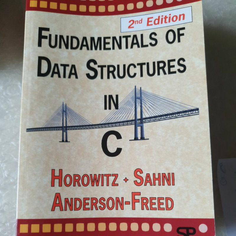 （二手） C語言 Fundamentals of data structures in C 2nd Edition原文 | 蝦皮購物