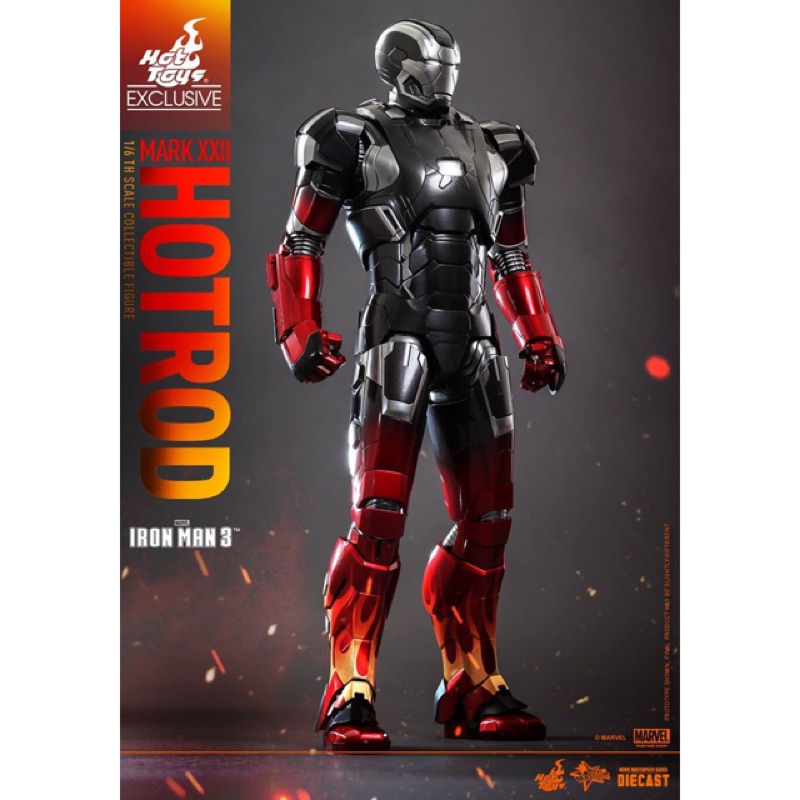 Hot toys mms272 鋼鐵人MK22 火柱(全新合金版) | 蝦皮購物