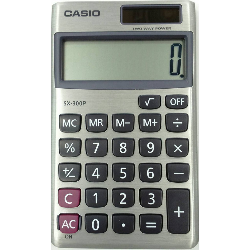 CASIO SX-300P 國家考試專用計算機(附皮套) (8位數) | 蝦皮購物