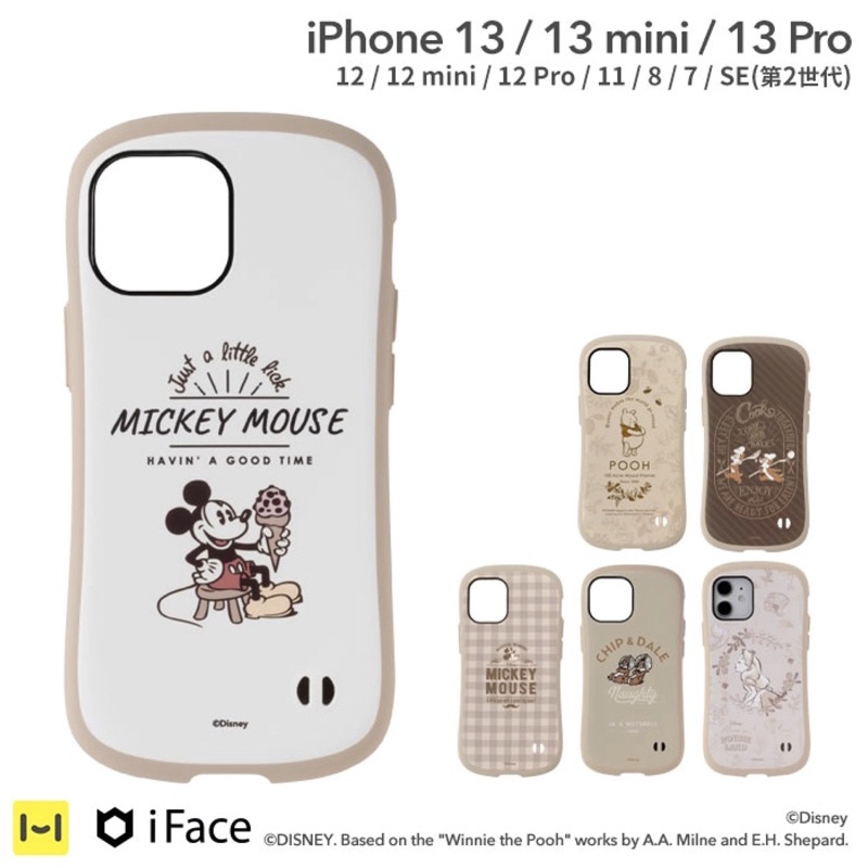 ✓預購商品：iFace迪士尼人物iPhone用手機殼iphone13/iphone12/iPhone