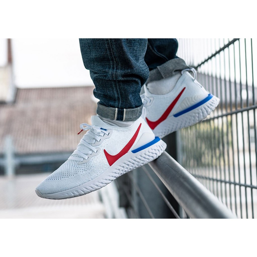 Epic react flyknit 2 cortez best sale