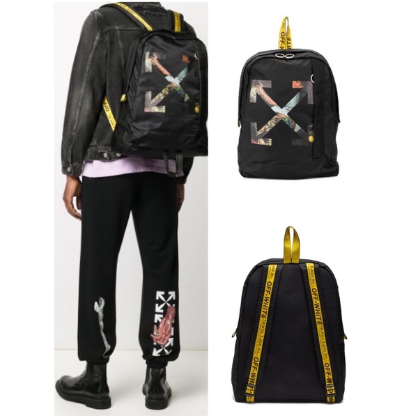 Off-White c/o Virgil Abloh Carryover Arrows Easy Backpack - Black