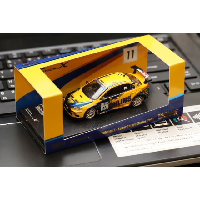 林口現貨）Tarmac Works 1/64 Mitsubishi Lancer Evo X Ohlins 歐老師