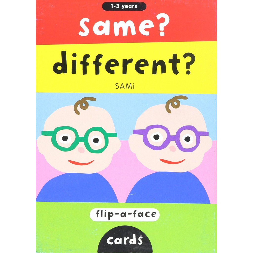 (清倉特價)進口英文認知學習卡片 找不同: Same? Different? | 蝦皮購物