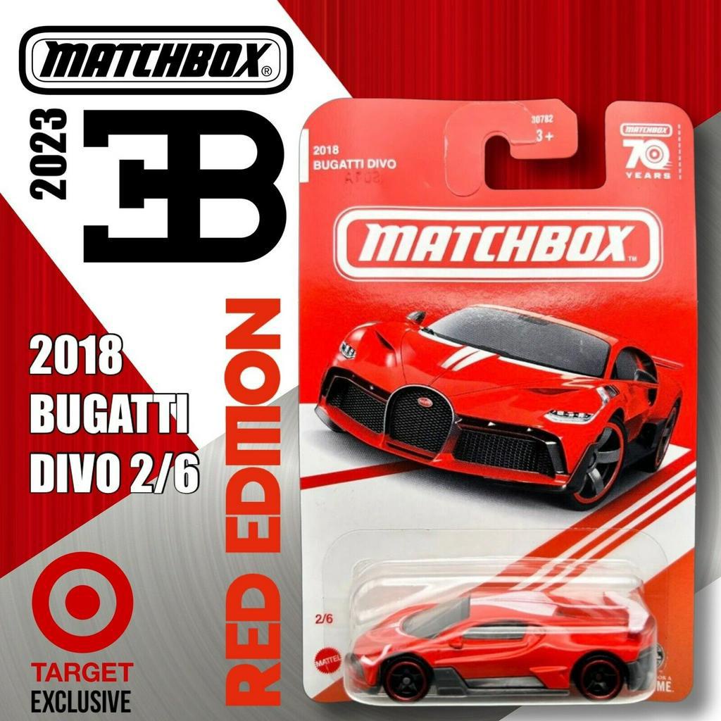 MATCHBOX 2018 BUGATTI DIVO 美國TARGET限定紅色版 | 蝦皮購物