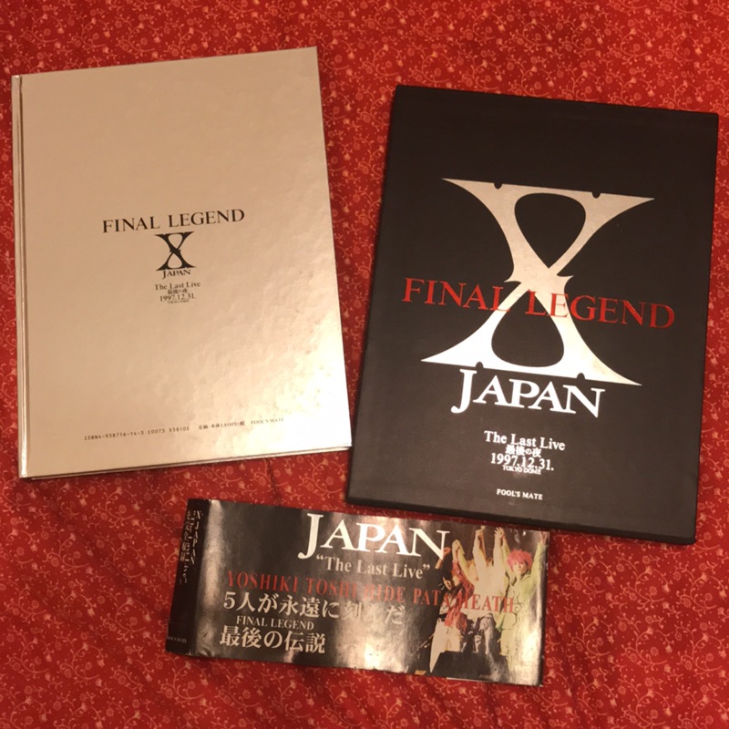 X JAPAN The Last Live最後の夜（日版）珍藏含運| 蝦皮購物
