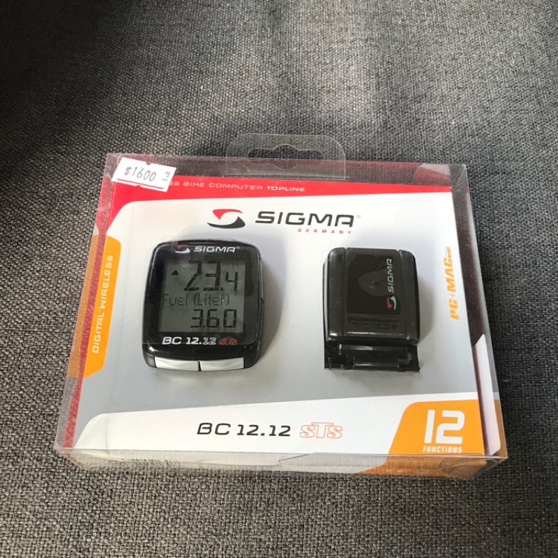 Compteur sigma bc discount 12.12