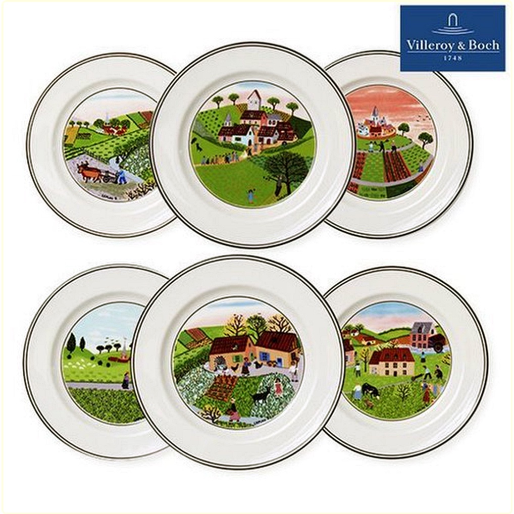 [德國製造] Villeroy & Boch Design Naif Bread & Butter Plate 系列 蝦皮購物